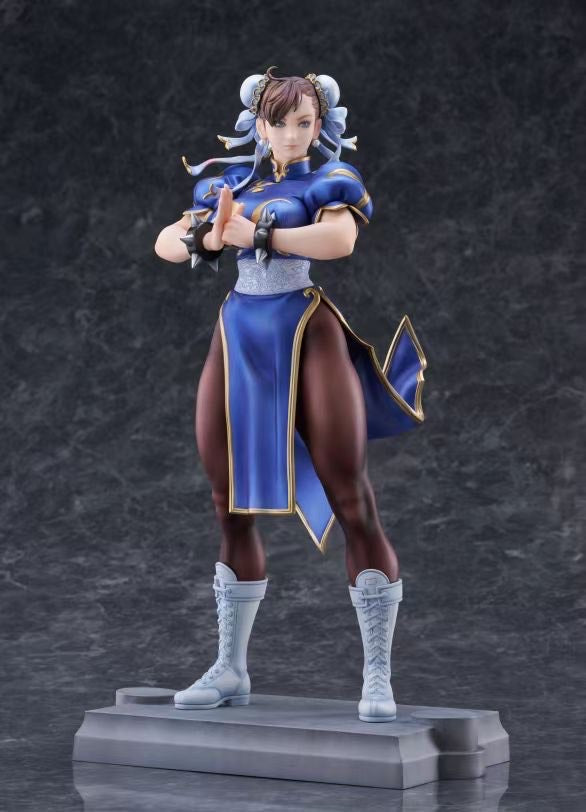 Max Factory Chun Li Action Figure - Street Fighter Collectible for Fans | Perfect for Display, Gaming Room Decor, and Gift for Anime Lovers