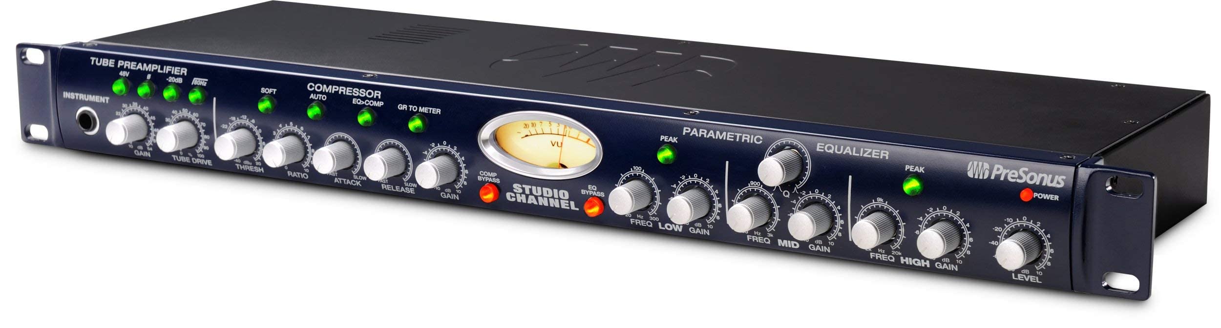 PreSonus STUDIOCHANNEL Tube Strip - Blue for Home Studio Recording