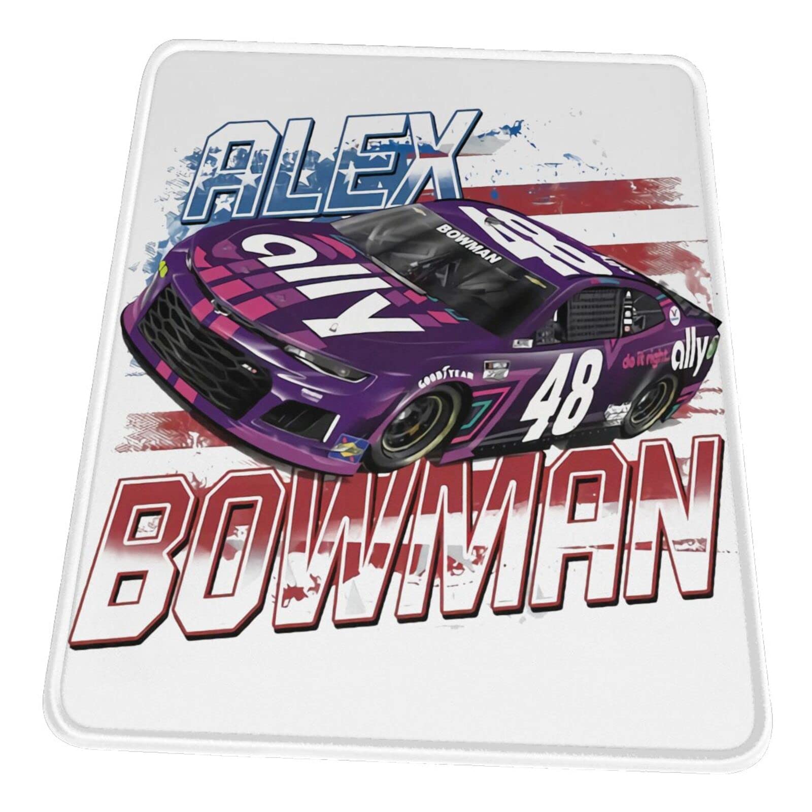Alex Bowman 48 Wireless Mouse Pad - Non-Slip Water Resistant Desk Mat for Laptop & Office Computer Accessories | Perfect for Gaming, Work & Home Office Setup