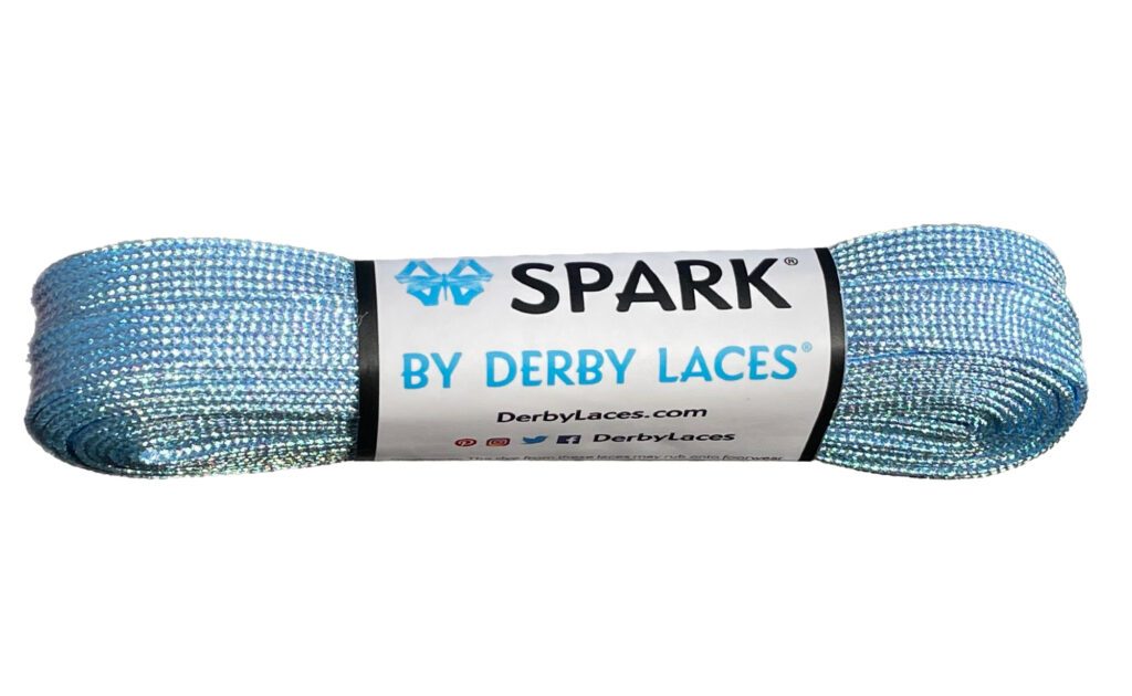 Derby Laces 96 Inch - Premium Spark Roller Skate Laces for Derby Skating & Roller Derby Competitions | Durable & Stylish Skate Shoe Laces for Roller Skates, Quad Skates & Rollerblades
