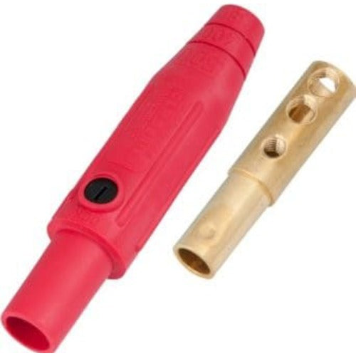Marinco Series 15 150 Amp Mini CAM Lock Connector - 8 AWG 2 Gauge Heavy Duty Power Cable Connector for Marine, RV, and Industrial Electrical Applications