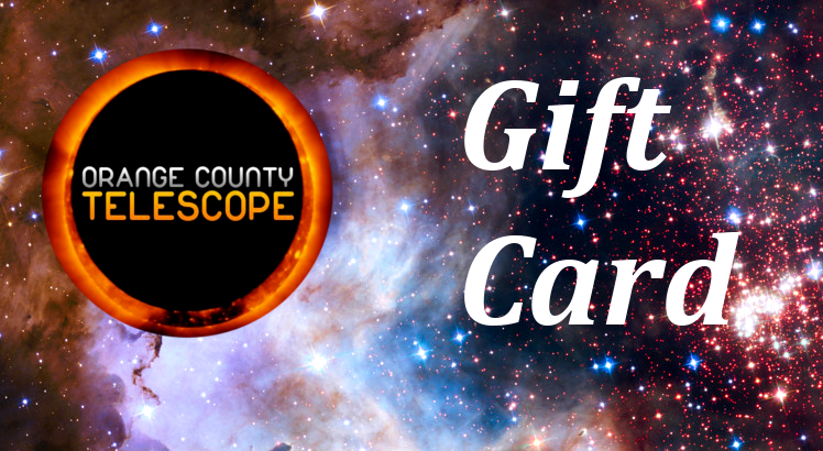 Premium OC Telescope Gift Card - Perfect for Astronomy Enthusiasts & Stargazing Lovers - Ideal for Birthdays, Holidays & Special Occasions