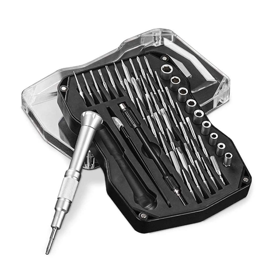 52 in 1 Magnetic Precision Screwdriver Set with Torx & Cross Bits - Professional Phone Repair Tools Kit for iPhone, Android, Laptop, Electronics & Home DIY Projects