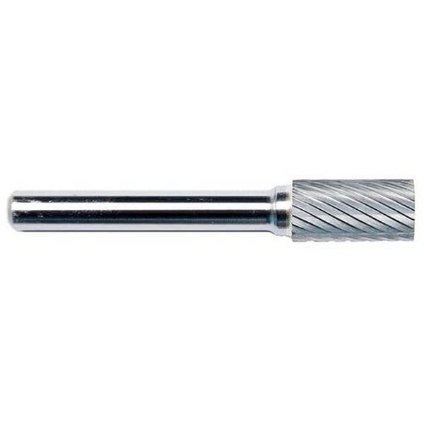 Premium Carbide Burr Cylindrical Flat End 5/16
