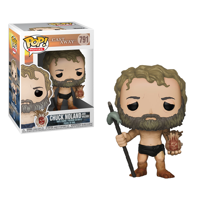 Funko Pop! Vinyl Figure - Cast Away Chuck with Wilson (Movie Collectible #791) - Perfect for Movie Fans, Collectors & Home Office Decor