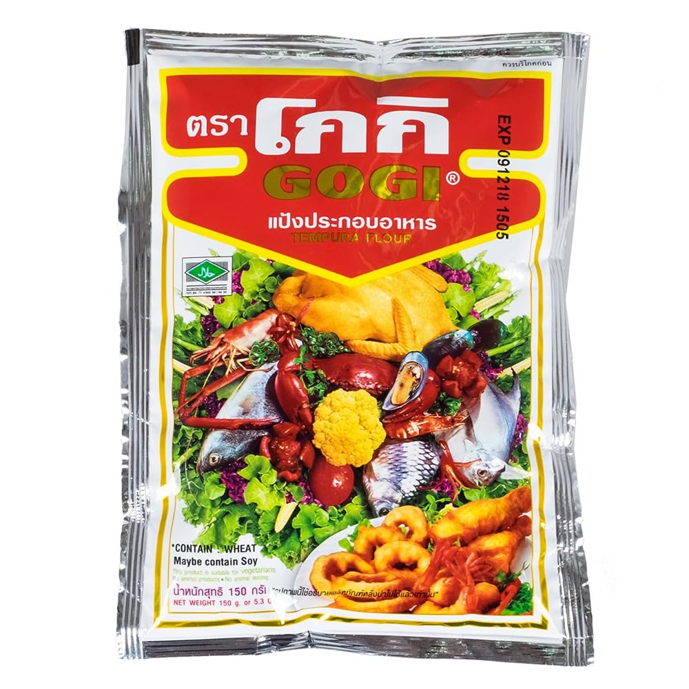 24-Pack Gogi Tempura Flour - Traditional Korean Fried Cooking Powder 150g | Perfect for Crispy Fried Chicken, Seafood & Vegetables at Home