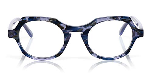 Blue Front and Pearl Silver Temples