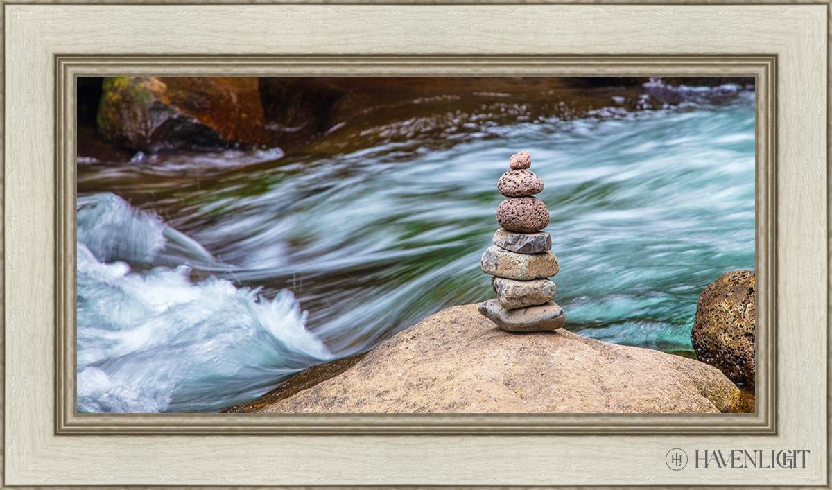 Cairn Meditation Stones - Natural Balancing Stones for Mindfulness, Stress Relief & Yoga - Perfect for Home, Office & Outdoor Meditation Practice