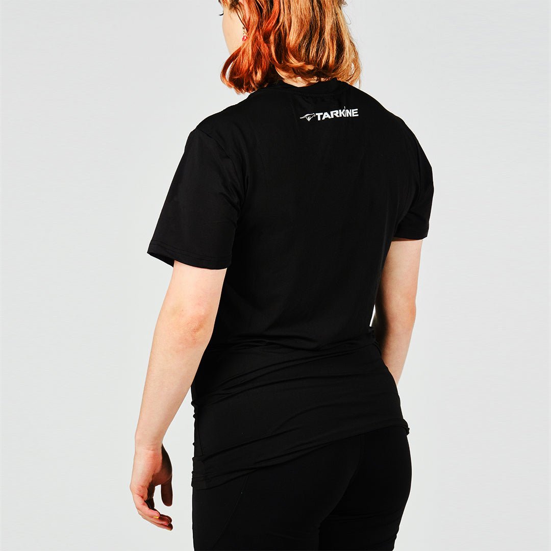 Eco-Friendly Women's Tarkine Ultra Running T-Shirt - Lightweight Moisture-Wicking Workout Top for Trail Running & Gym Training
