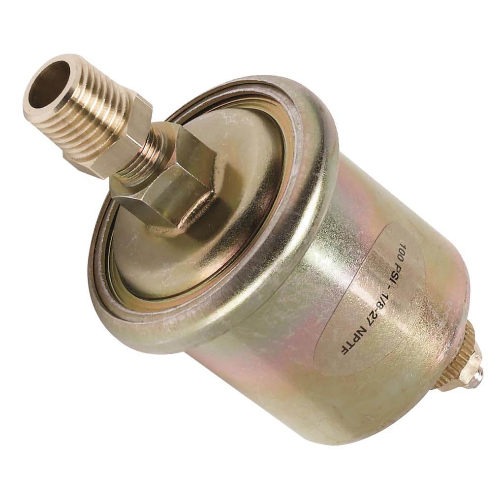 AutoMeter 990342 Short Sweep Electric Oil Pressure Sensor 0-100 PSI 1/8