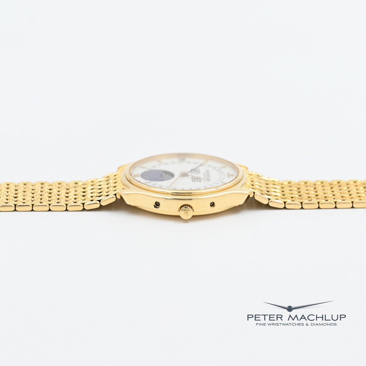 Jaeger-LeCoultre Master Triple Date Automatic Men's Watch - Luxury Swiss Chronograph with Moon Phase for Business & Formal Occasions