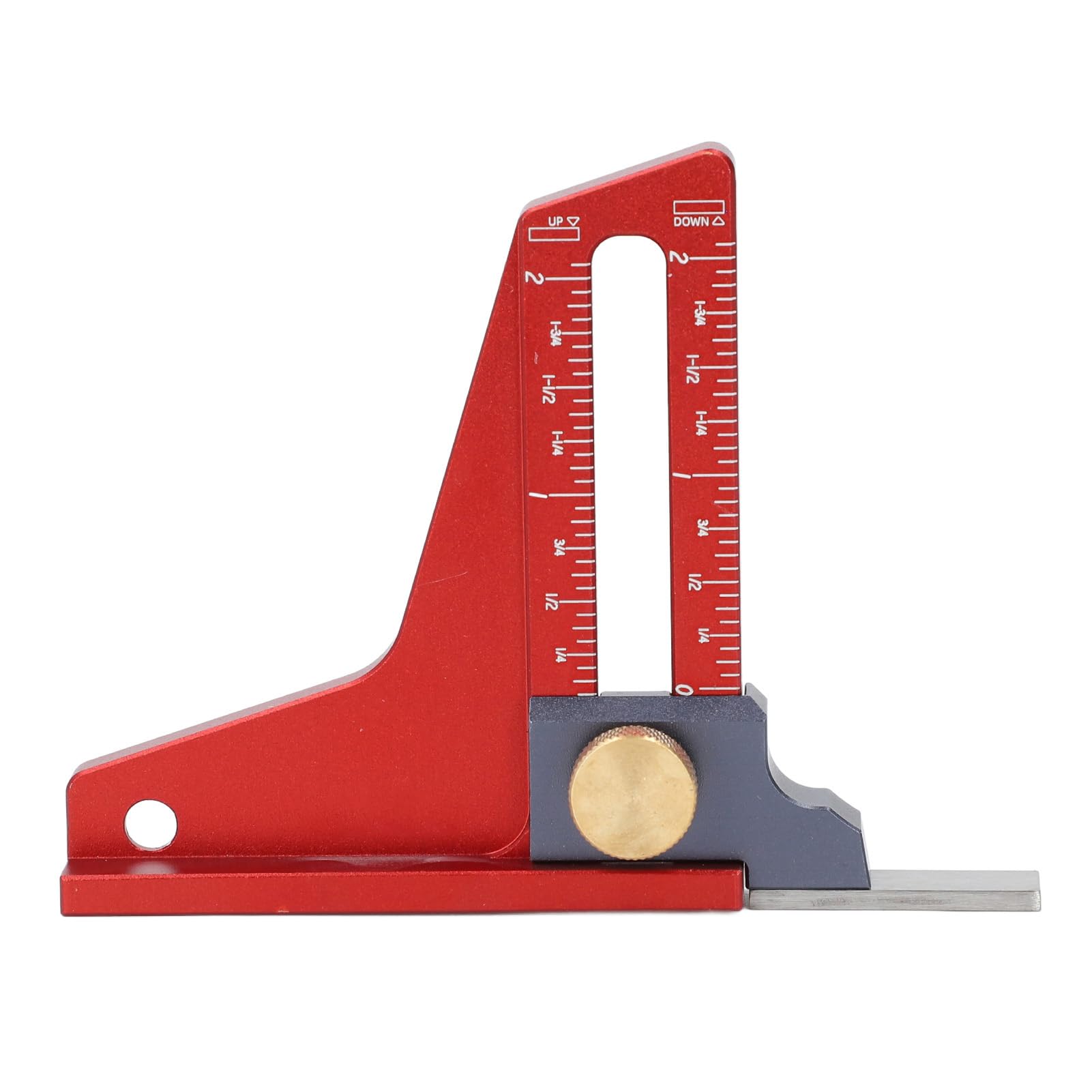 0-2 Inch Table Saw Depth Ruler - Woodworking Measurement Tool for Saw Table & Trimming Machine | Precision Woodworking Projects