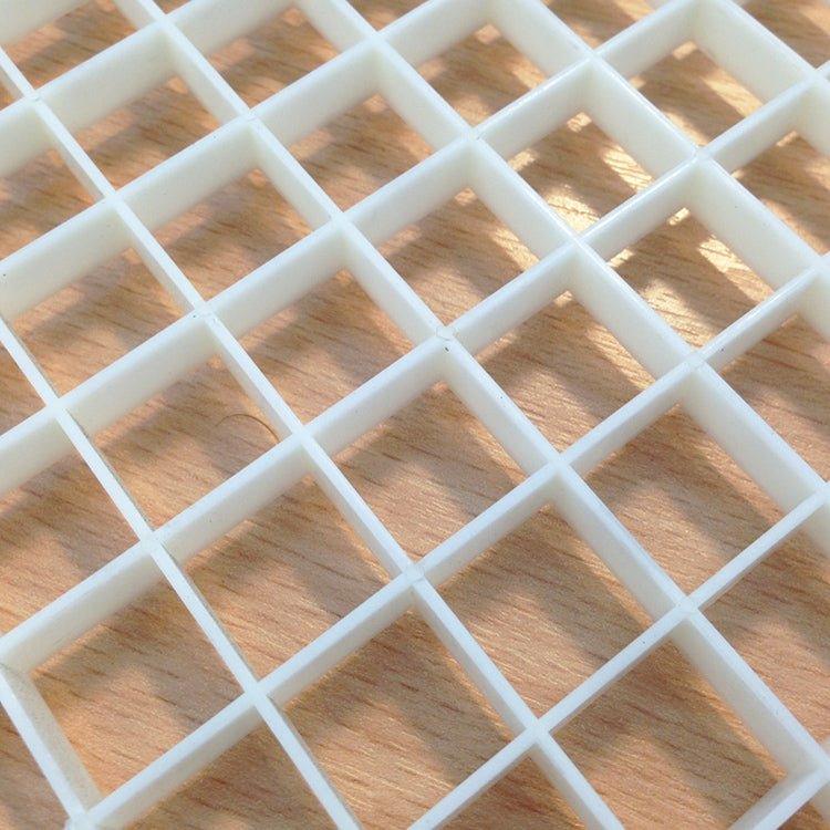 Natural Color Egg Crate Coral Tray 15 x 30cm - Perfect for Aquarium Frag Racks, Reef Tank Propagation & Coral Farming