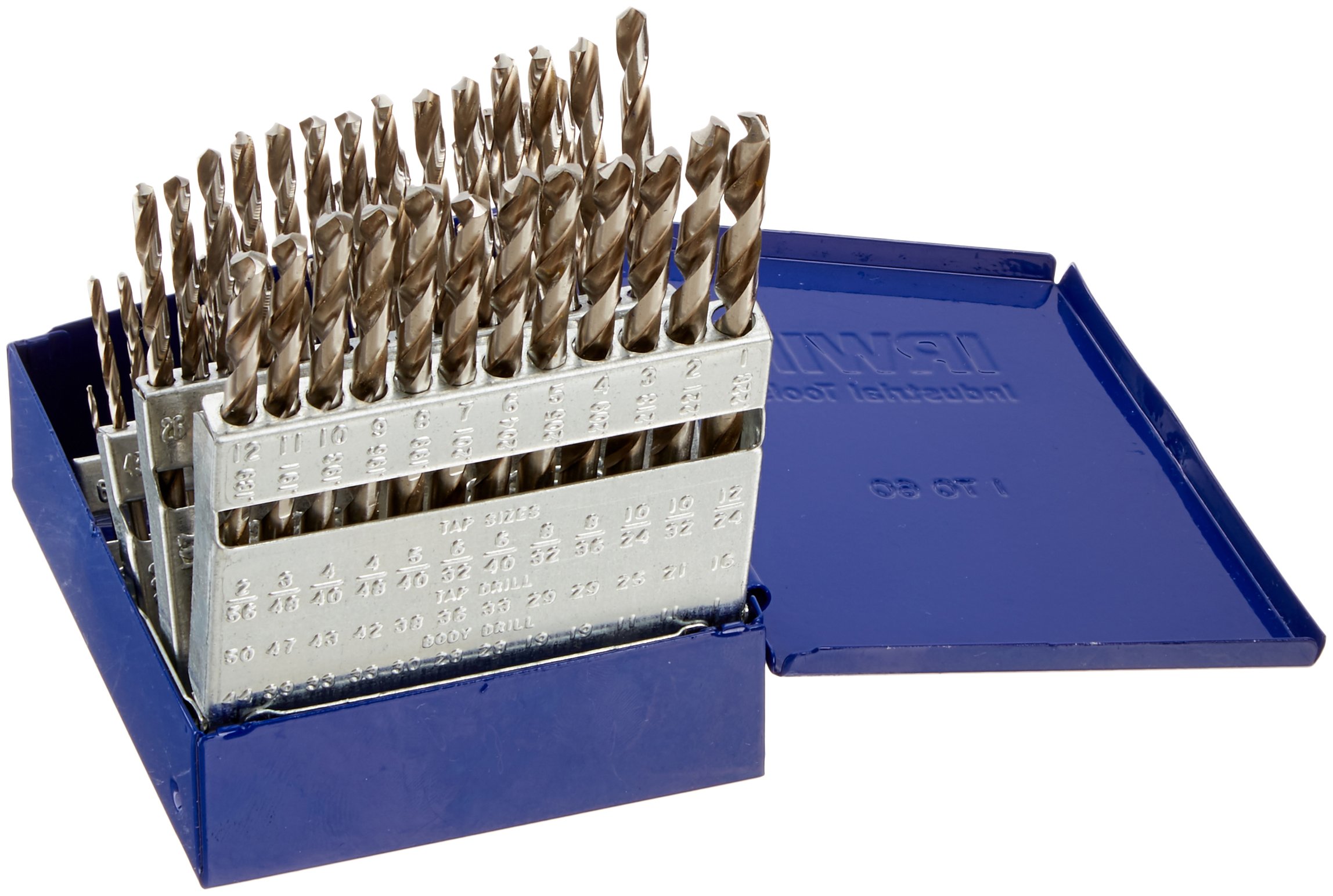 IRWIN 60-Piece Drill Bit Set (80181) - High-Speed Steel Twist Drill Bits for Wood, Metal & Plastic - Perfect for DIY Projects, Home Repairs & Professional Use