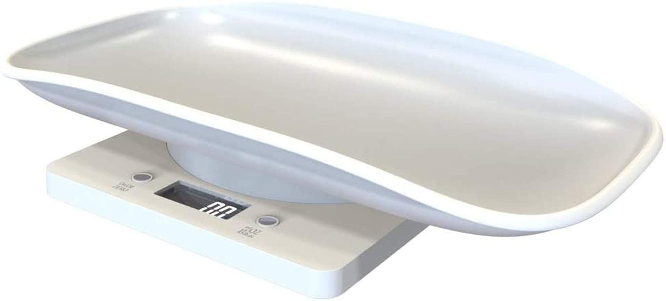 SGerst Baby Scale - Digital Infant Weight & Height Tray - Accurate Newborn Growth Monitor for Home Use | Nursery Essentials for Tracking Baby Development
