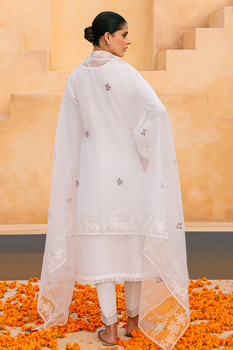 MOONLIGHT FLO 2-Piece Ethnic Outfit Set - Stylish Shirt & Dupatta for Women | Perfect for Festivals, Weddings & Cultural Events