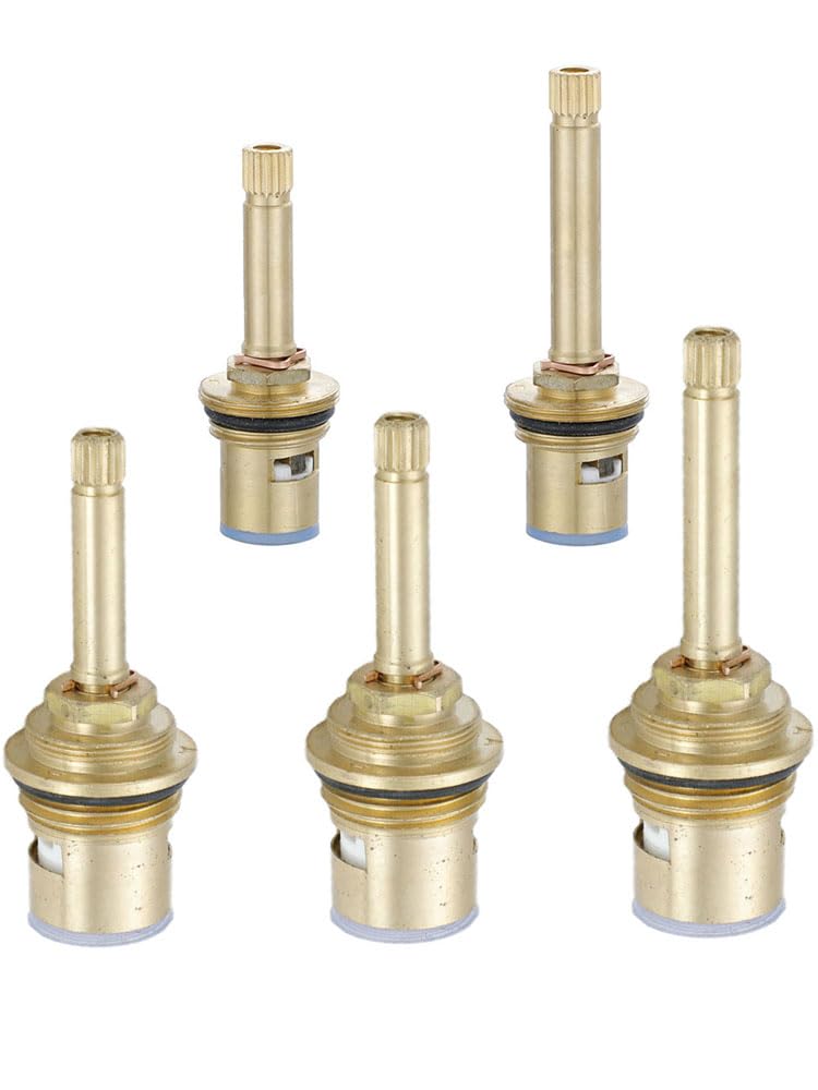 Brass Ceramic Disc Faucet Valve Cartridge 70mm for Bathroom Kitchen Sink Repair