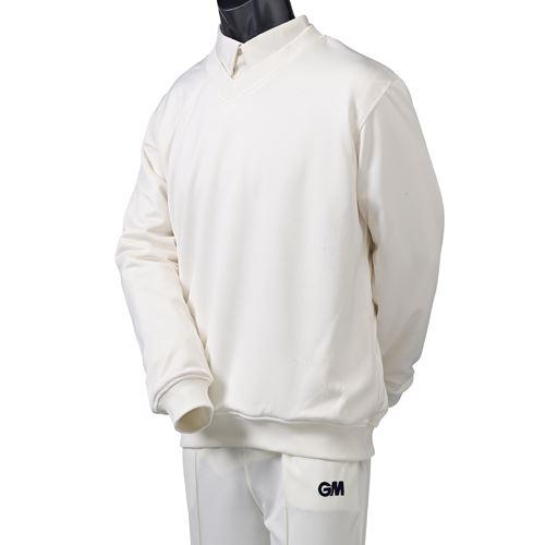 Gunn & Moore Teknik Junior Cricket Sweater - Youth Cricket Jersey for Boys & Girls - Breathable & Comfortable for Practice & Matches