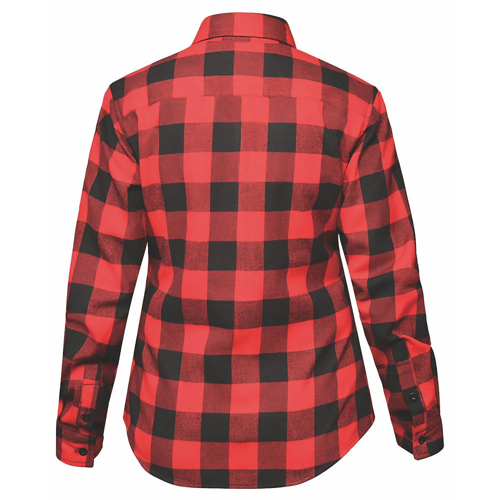 UNIQ Riding Gear Women's Flannel Shirt - 6 Color Options for Casual Wear, Outdoor Adventures & Horseback Riding
