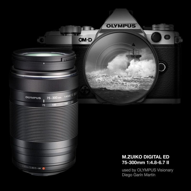 Olympus OM System M.Zuiko Digital ED 75-300mm f/4.8-6.7 II Telephoto Zoom Lens for Micro Four Thirds Cameras - Wildlife, Sports & Travel Photography