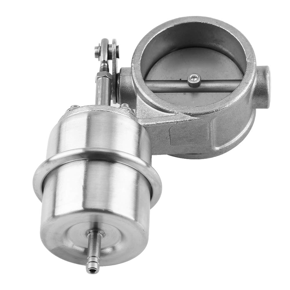 MASO 2 Inch 51mm Exhaust Cutout Valve - Remote Control Vacuum Actuator for Car Performance Upgrade | Adjustable Open/Close Position | Perfect for Muscle Cars, Trucks & Off-Road Vehicles