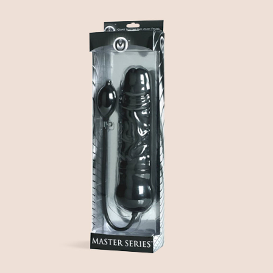 Leviathan Giant Inflatable Silicone Dildo - Extra Large Adult Toy for Couples & Solo Play | Waterproof, Body-Safe Sex Toy for BDSM, Fantasy Roleplay & Intimate Pleasure