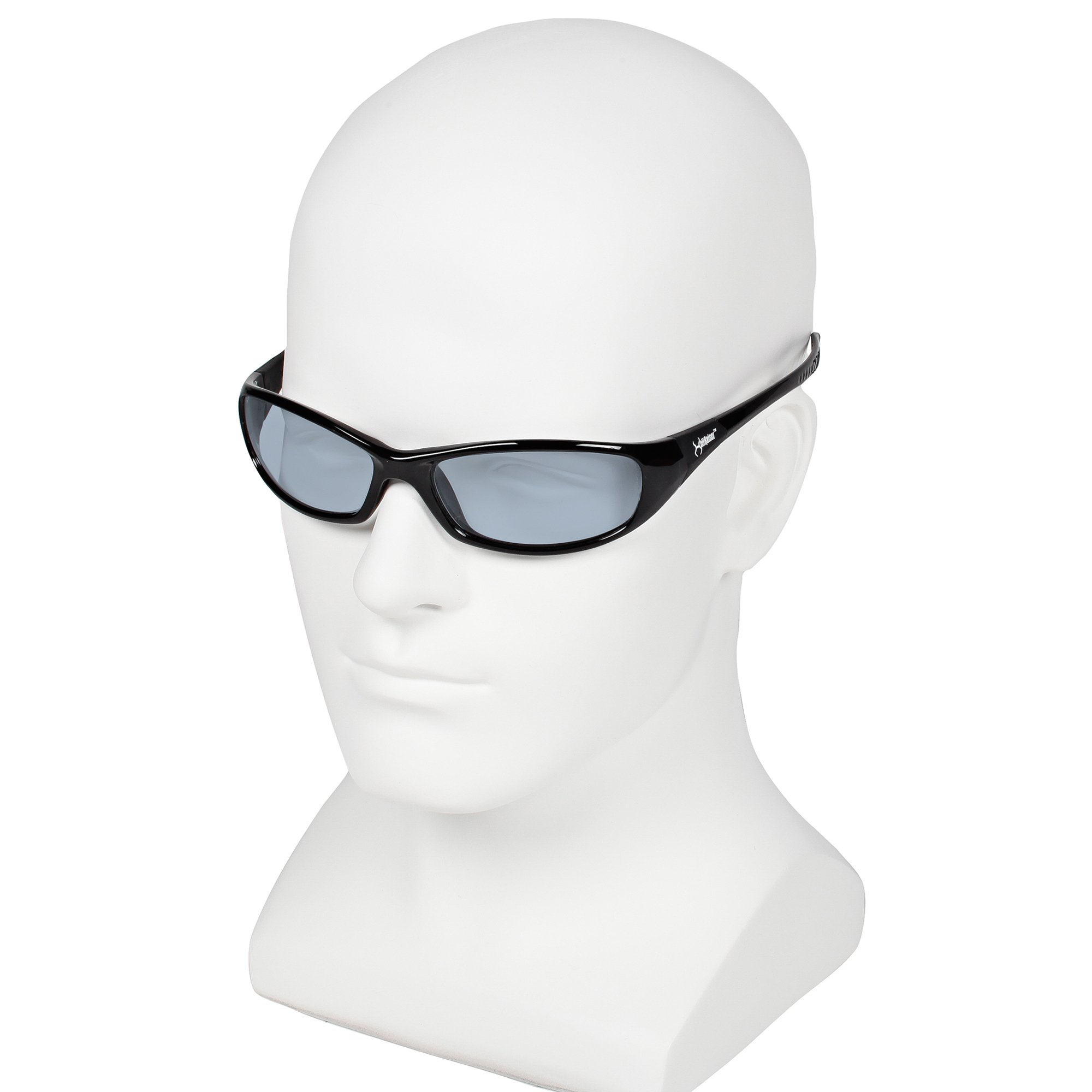 KleenGuard V40 Hellraiser Safety Glasses (25716) - ANSI Z87.1 Certified, Clear Anti-Fog Lens with Black Frame, 12 Pairs/Case - Ideal for Construction, Woodworking & Lab Safety