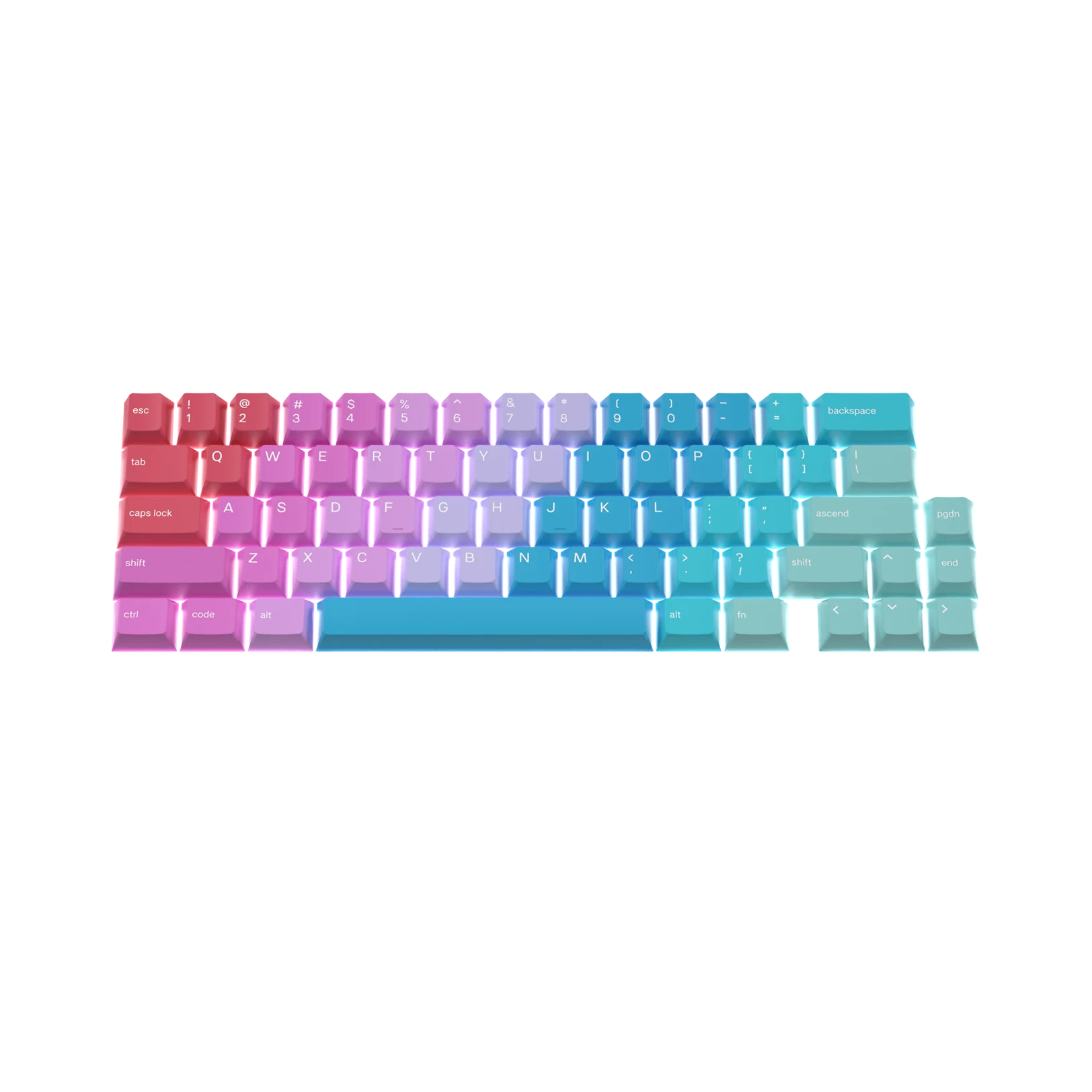 Custom Keycaps for Mechanical Keyboards - Daydream Design - Perfect for Gaming, Typing & Office Work - US Seller