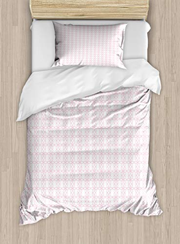 Pale Pink and White