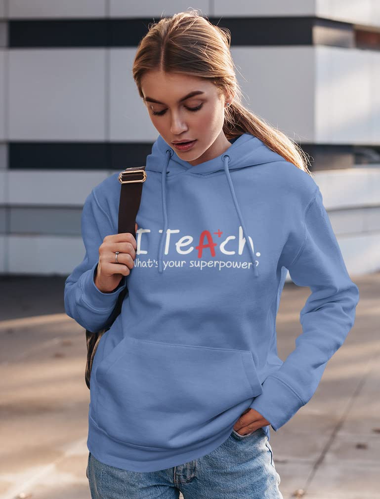 Women's Teacher Hoodie Sweatshirt - Comfortable Pullover Sweater for Educators - Perfect Teaching Gift for Women - Great for Classroom, School Events & Teacher Appreciation