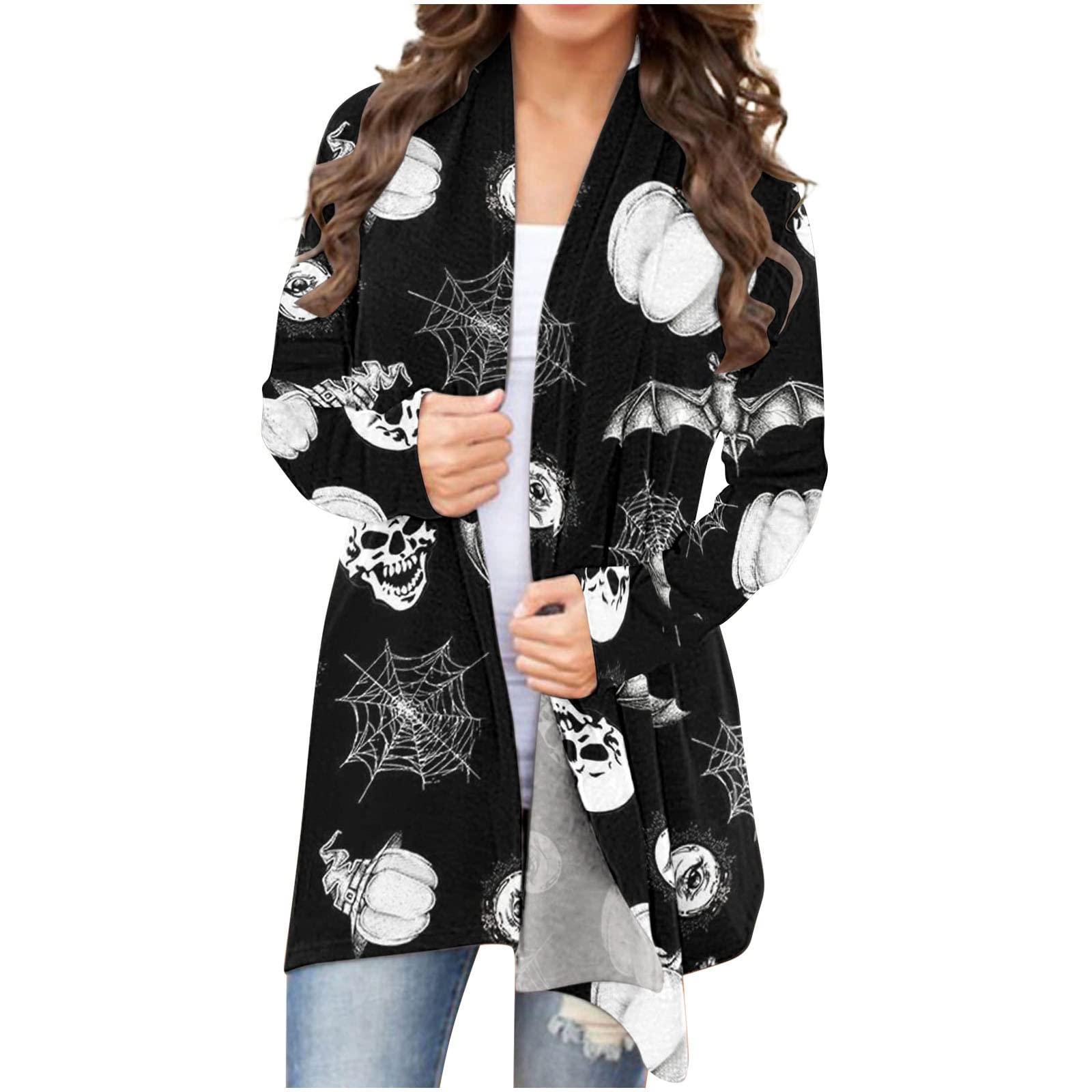 Women's Cute Long Sleeve V-Neck Crop Top - Loose Fit Workout Shirt for Yoga, Gym & Casual Wear | White Cropped Vest for Women