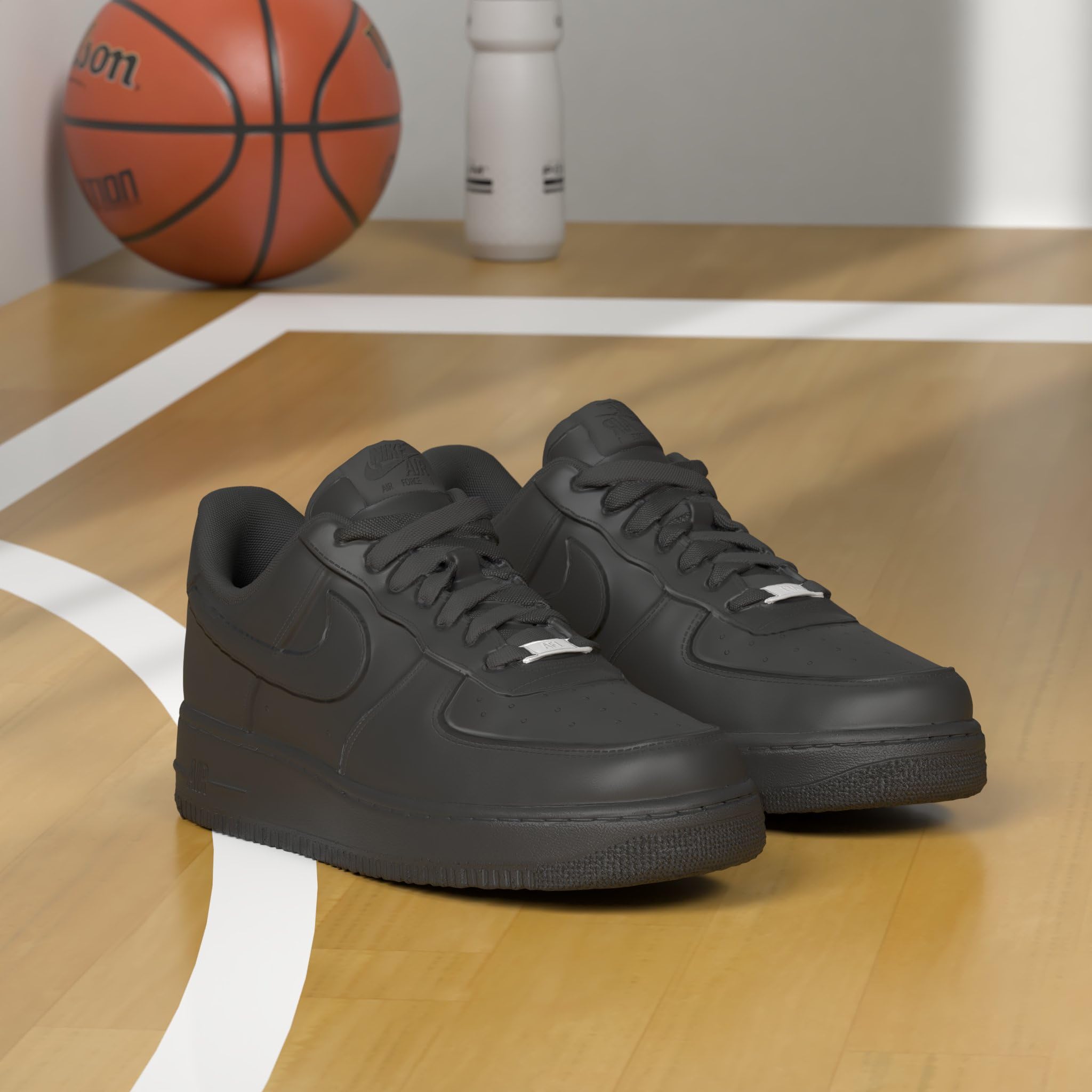 Nike Air Force 1 Women's Sneakers - White Low-Top Casual Shoes for Women | Perfect for Streetwear, Gym & Everyday Fashion