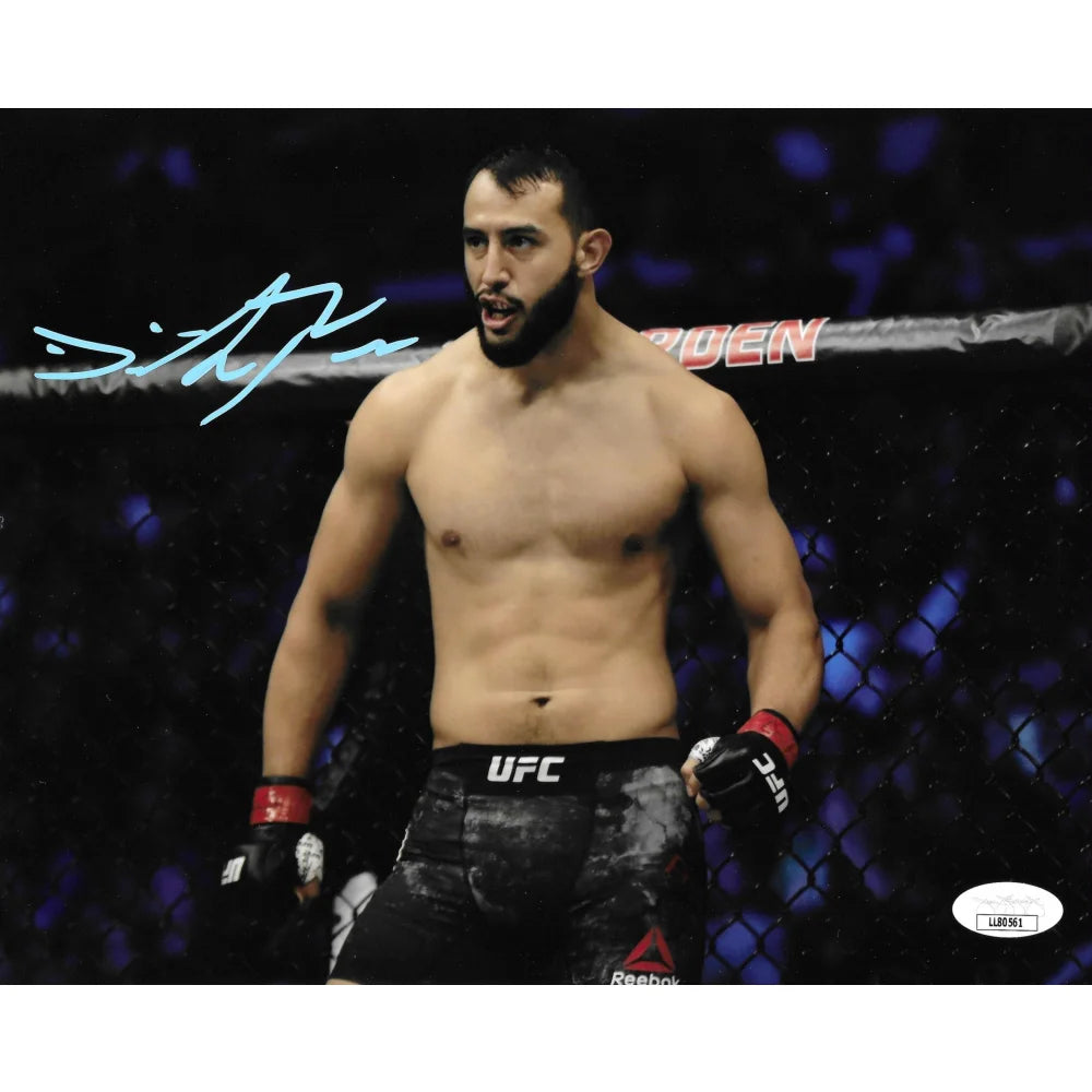 Dominick Reyes Autographed 8x10 Photo with JSA COA - UFC 