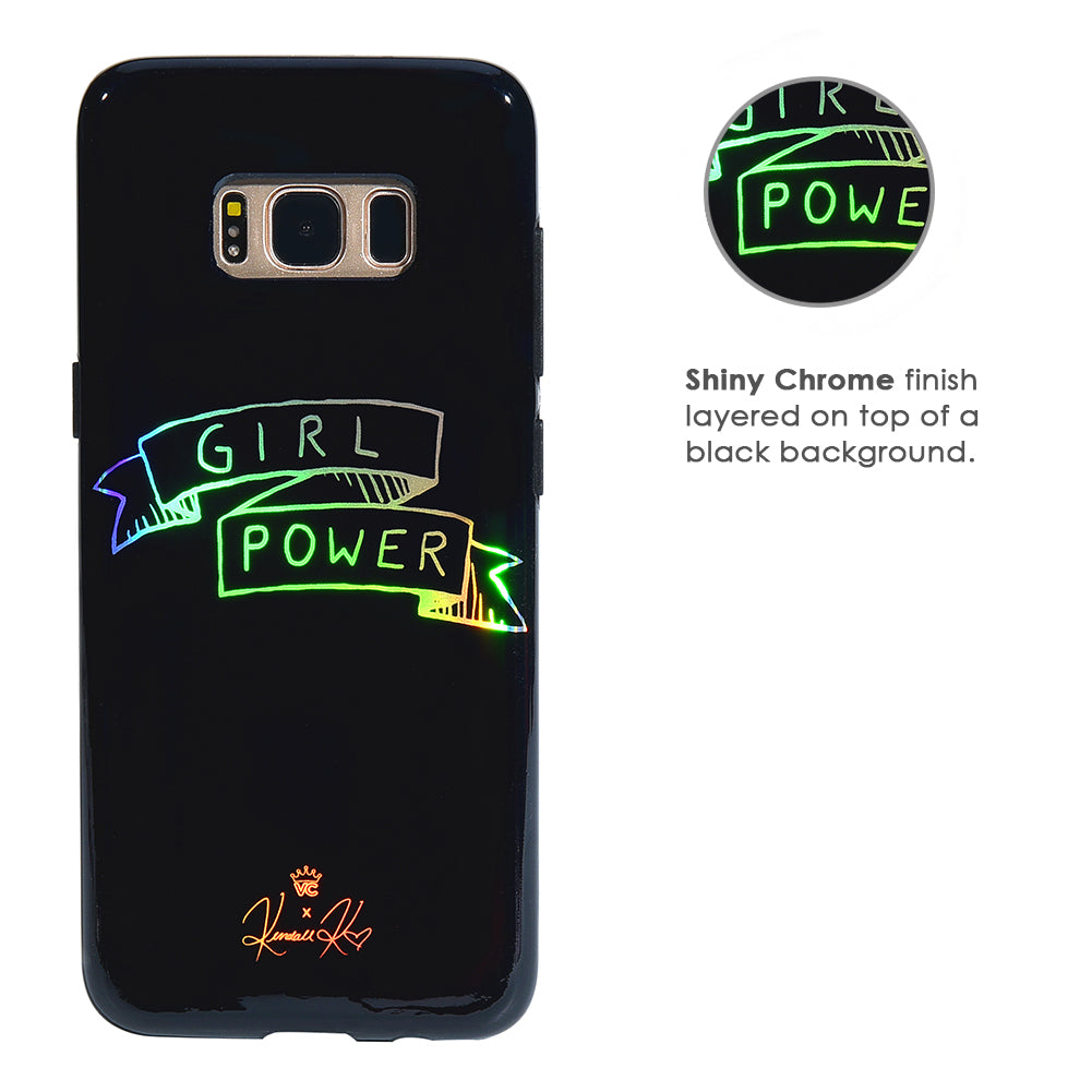 Kendall Vertes Girl Power iPhone Case - Trendy & Protective Phone Cover for Women - Perfect for Everyday Use, School & Work