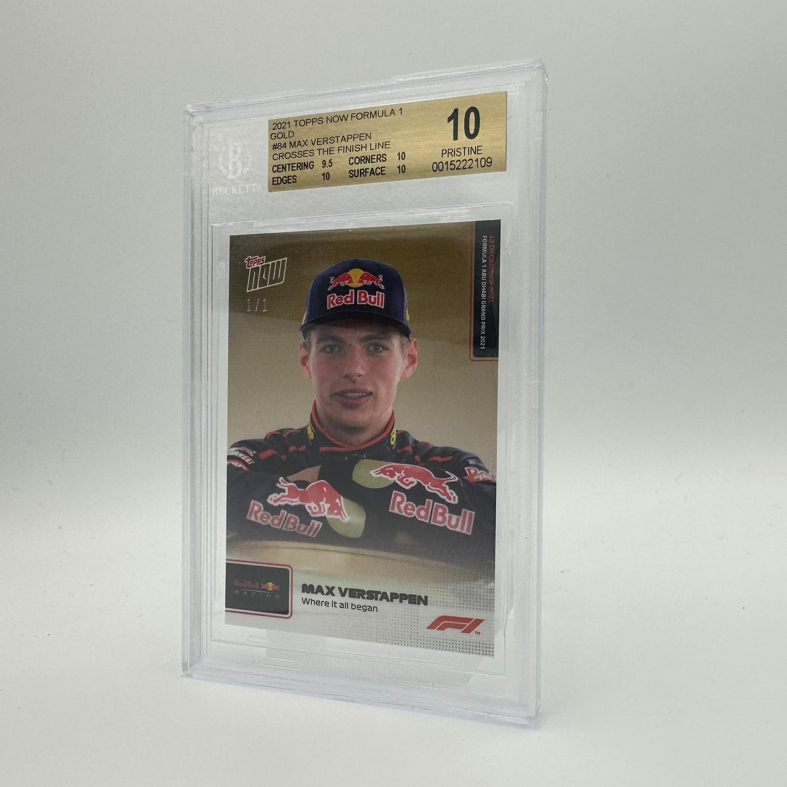 Beckett 10 1/1 Max Verstappen 