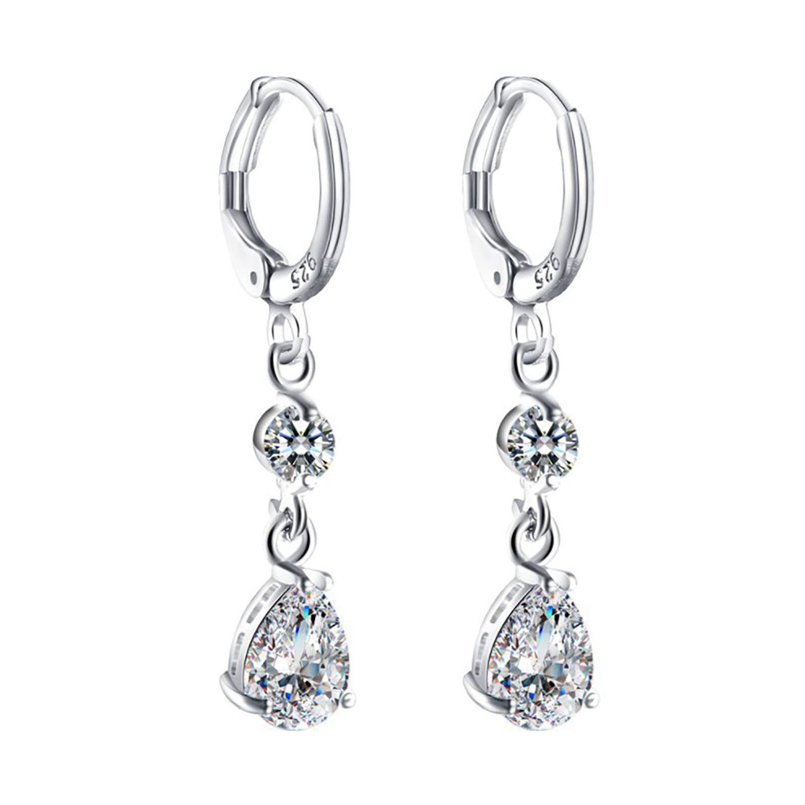 Boho Drop Earrings for Women - Elegant Silver Stud Earrings | Perfect Gift for Her, Trendy Fashion Jewelry for Everyday Wear & Special Occasions