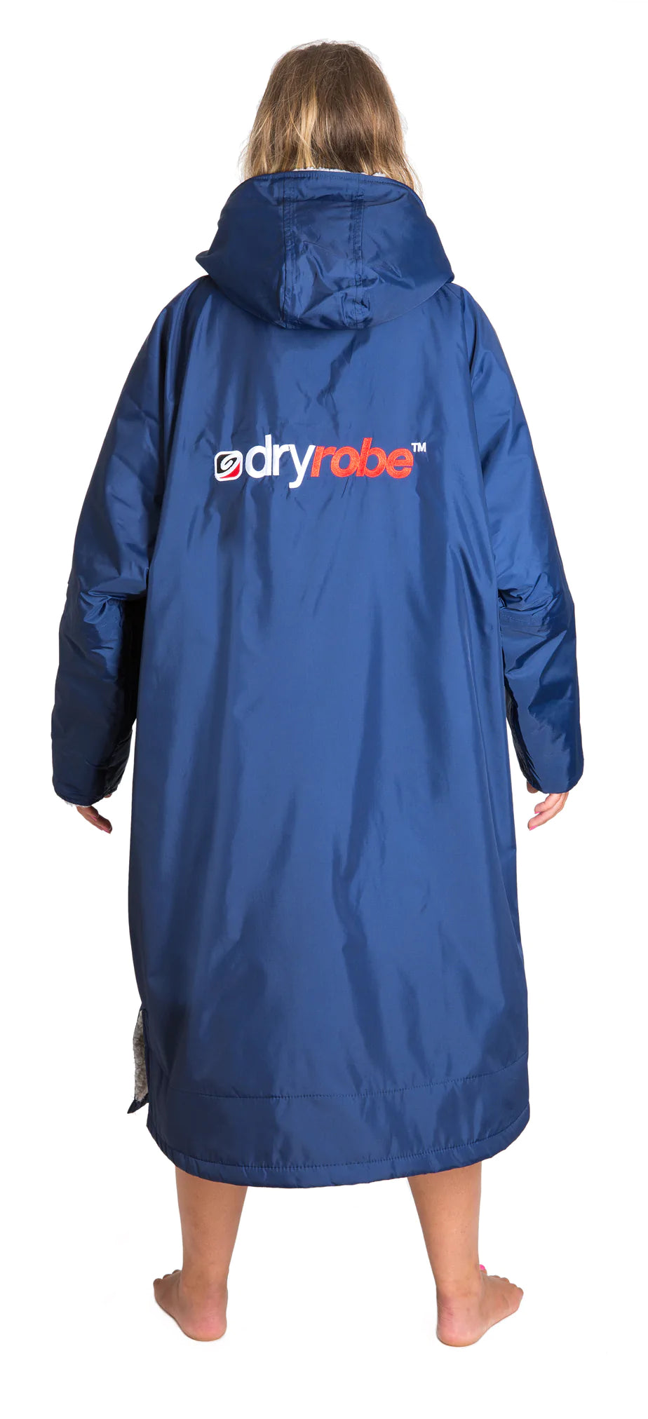 Dryrobe Advance Long Sleeve Changing Robe for Adults - Waterproof & Warm Outdoor Changing Robe for Surfing, Swimming, Camping & Beach Activities
