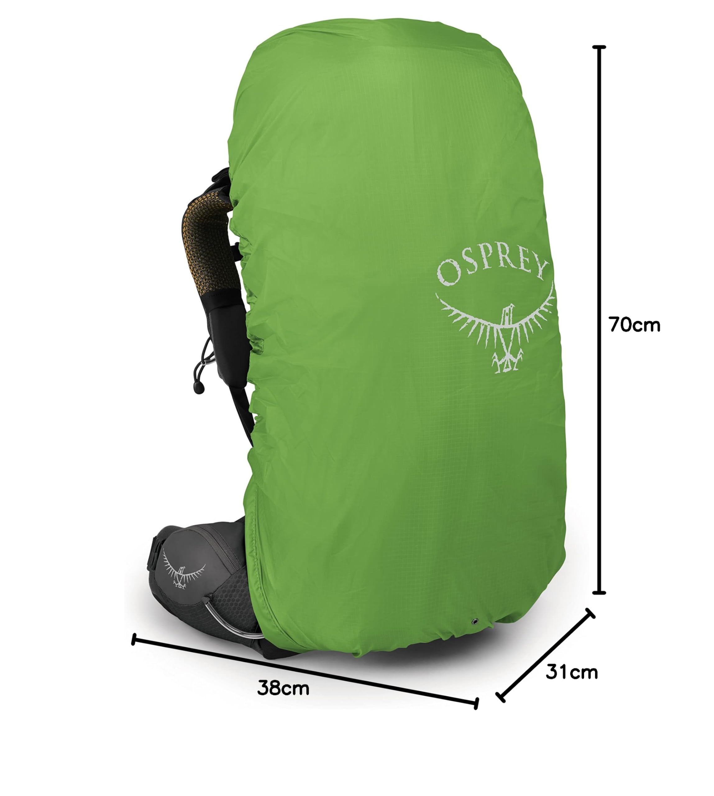 Osprey Men's Hiking Backpack - Lightweight Durable Travel & Outdoor Daypack for Camping, Hiking & Commuting