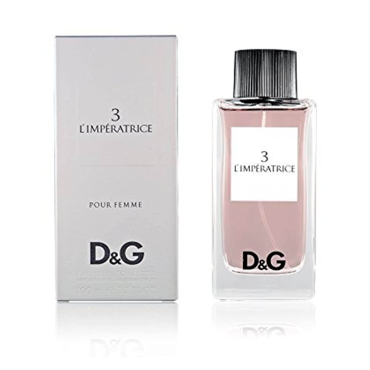 Dolce & Gabbana D&G No.3 Limperatrice Eau de Toilette for Women - 100ml Floral Perfume Spray | Romantic Date & Evening Wear Fragrance