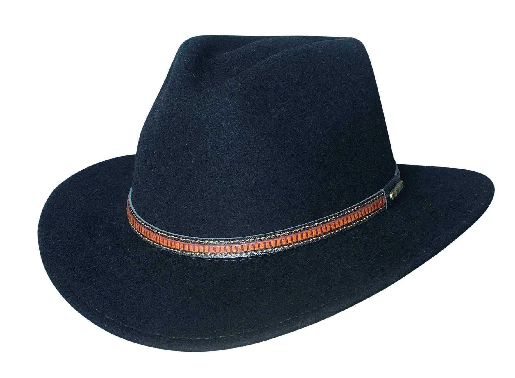 Bullhide Hamilton Wool Felt Cowboy Hat for Men & Women - Western Style Rancher Hat for Outdoor Rodeo, Horseback Riding & Country Fashion
