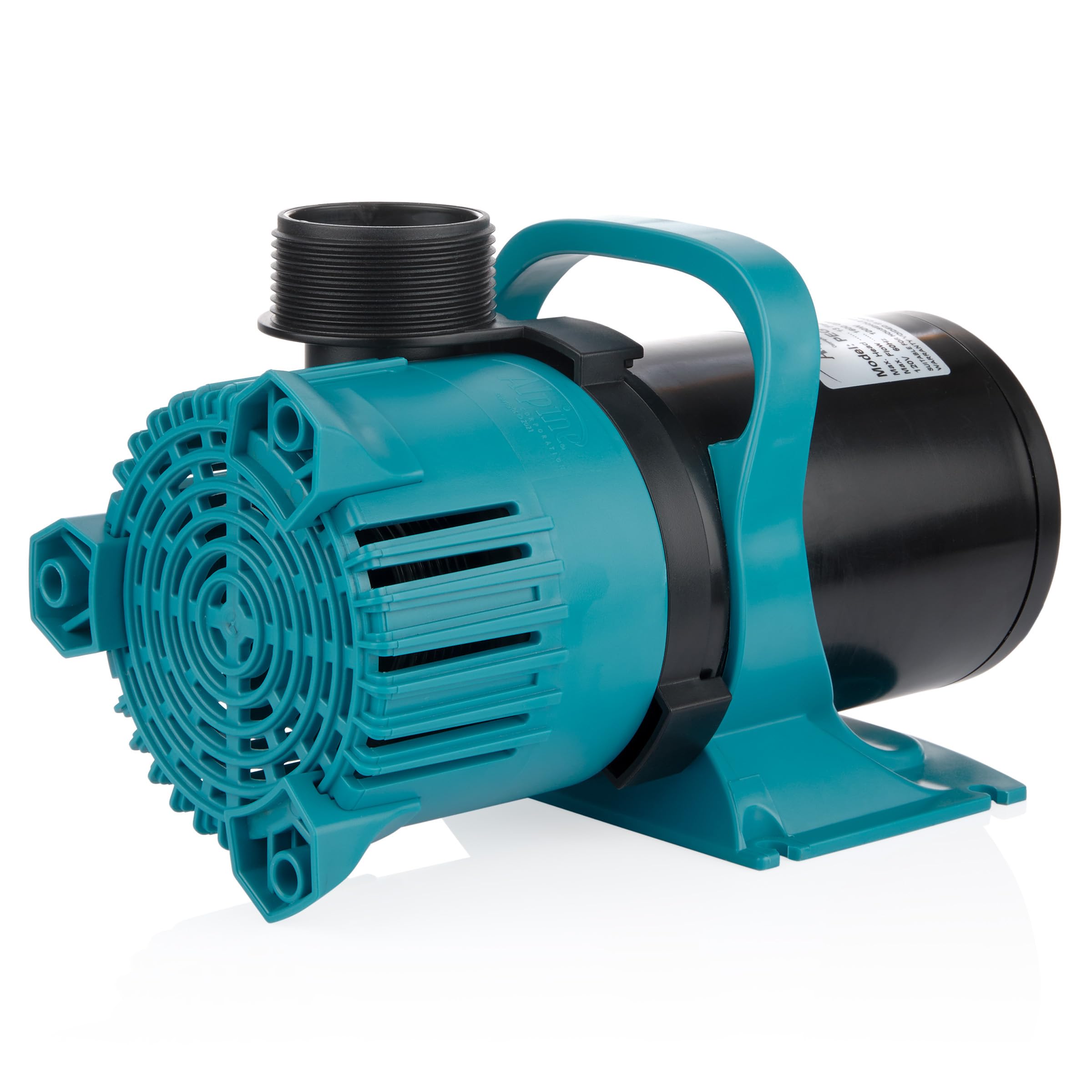 Alpine Corporation 3000 GPH Energy Efficient Water Pump - Submersible Pond Pump for Fountains, Waterfalls, Aquariums & Hydroponics | Perfect for Outdoor Garden Ponds & Indoor Water Features