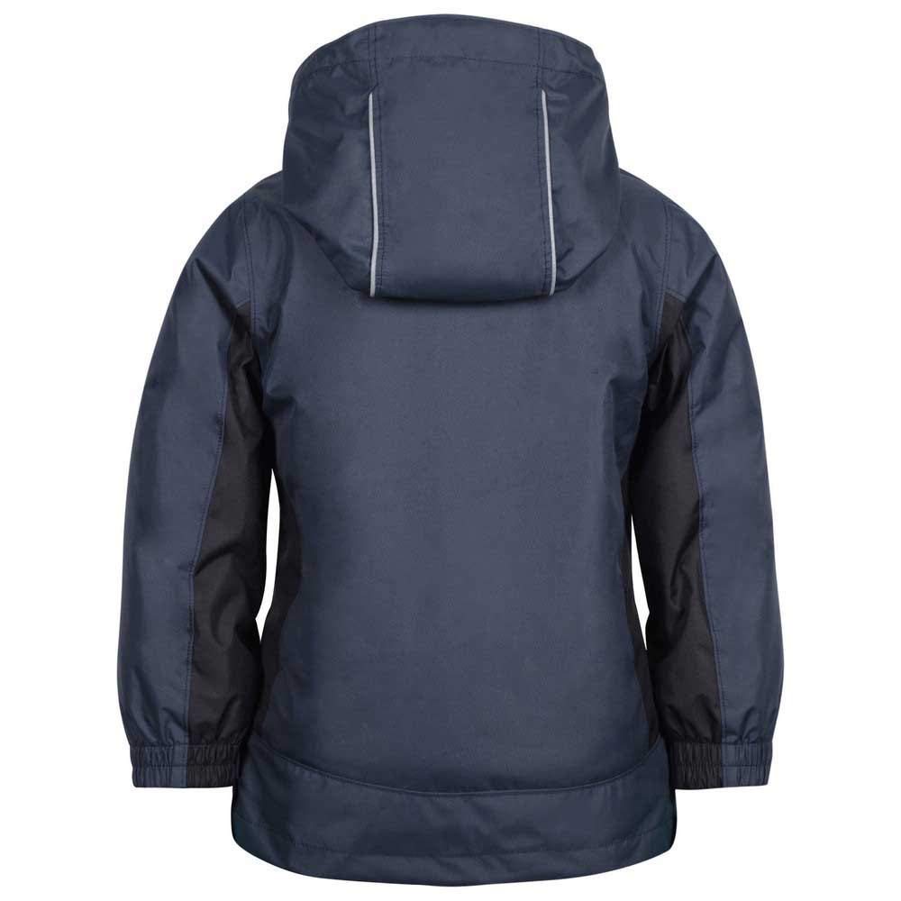 Kamik Kids Austen Jacket for Baby Girls - Waterproof Winter Coat for Infants, Toddlers & Kids (Charcoal Black/Noir) - Perfect for Snow Play, School & Outdoor Adventures