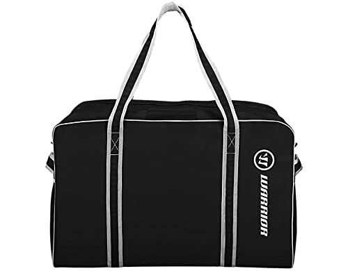 Warrior Pro Hockey Carry Bag - Durable Hockey Equipment Bag for Skates, Sticks & Gear - Perfect for Travel, Games & Practice (Black)