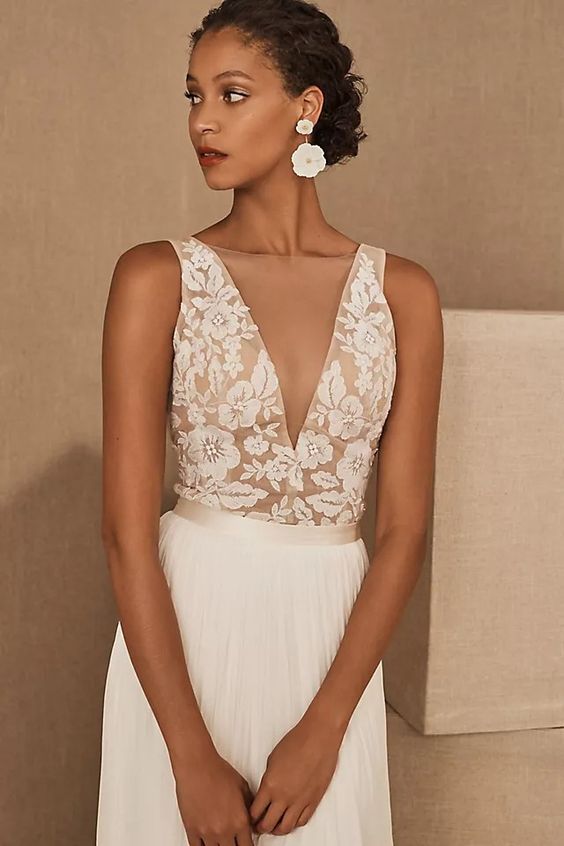 Jenny Yoo Marian Top - Elegant Women's Blouse for Weddings & Special Occasions | Perfect for Bridesmaids & Formal Events