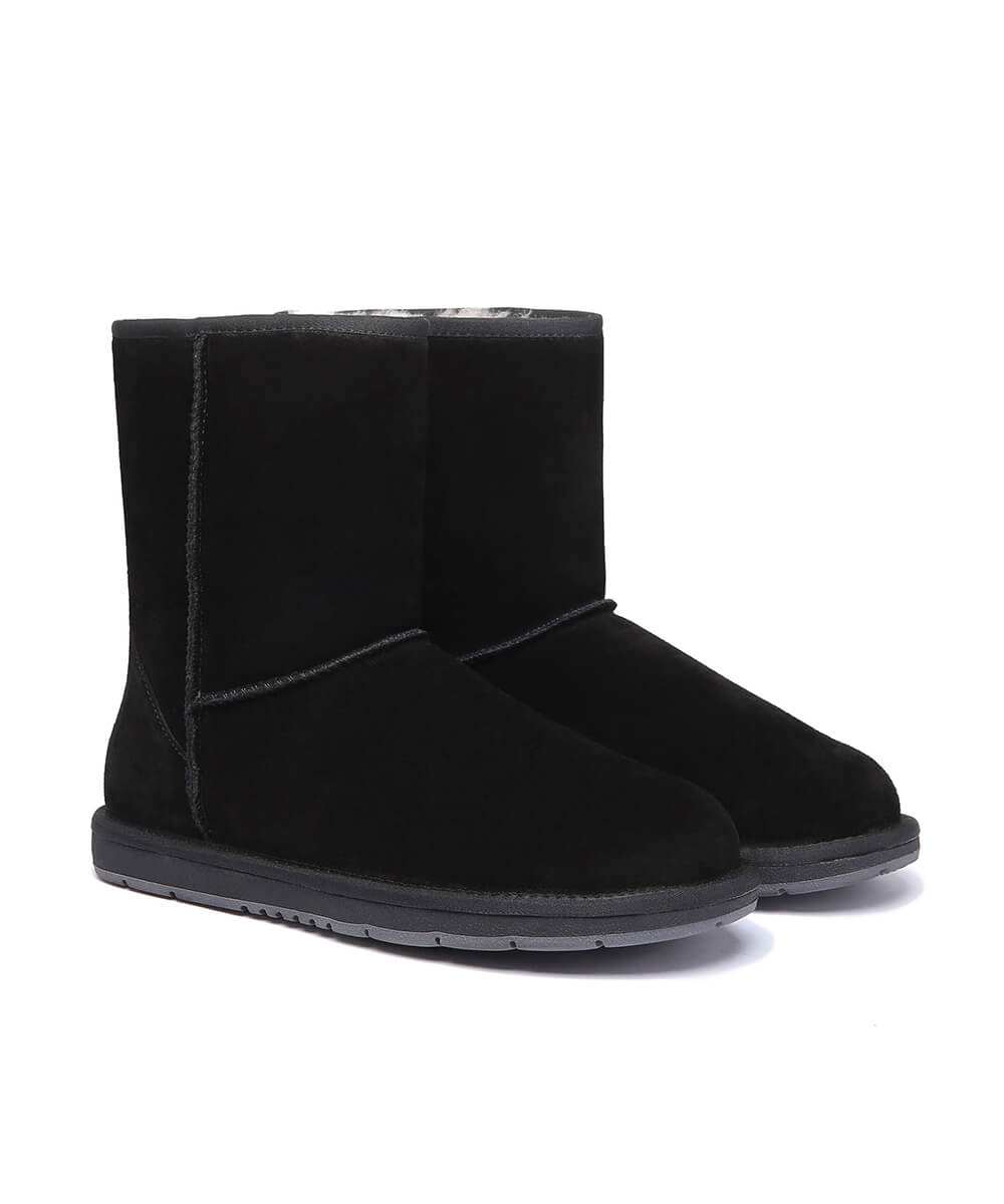 Men's UGG Classic Short Gen II Big Size Boots - Warm Winter Snow Boots for Men with Comfortable Sheepskin Lining | Perfect for Cold Weather, Outdoor Activities & Casual Wear