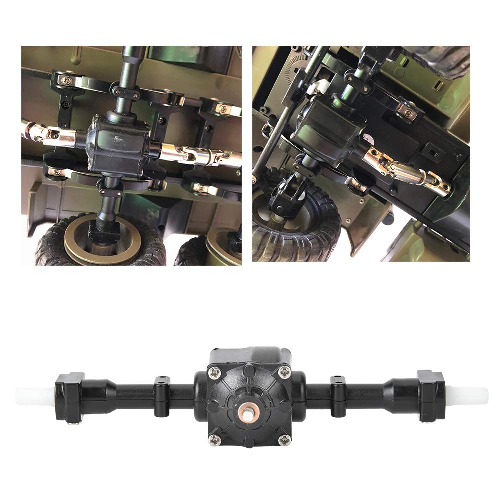 1/16 RC Gear Drive Shaft & Front Axle - Durable 6-Wheel Crawler Car Parts for Off-Road RC Vehicles
