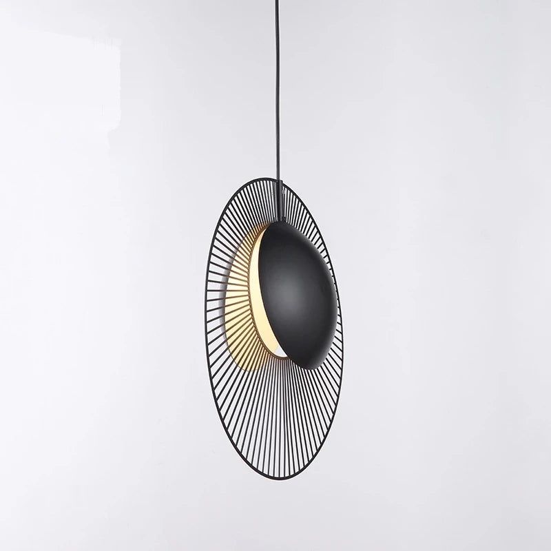 Modern Forestier LED Pendant Light - Adjustable Hanging Fixture for Dining Room, Kitchen Island & Bedroom Decor | Energy-Efficient Dimmable Lighting