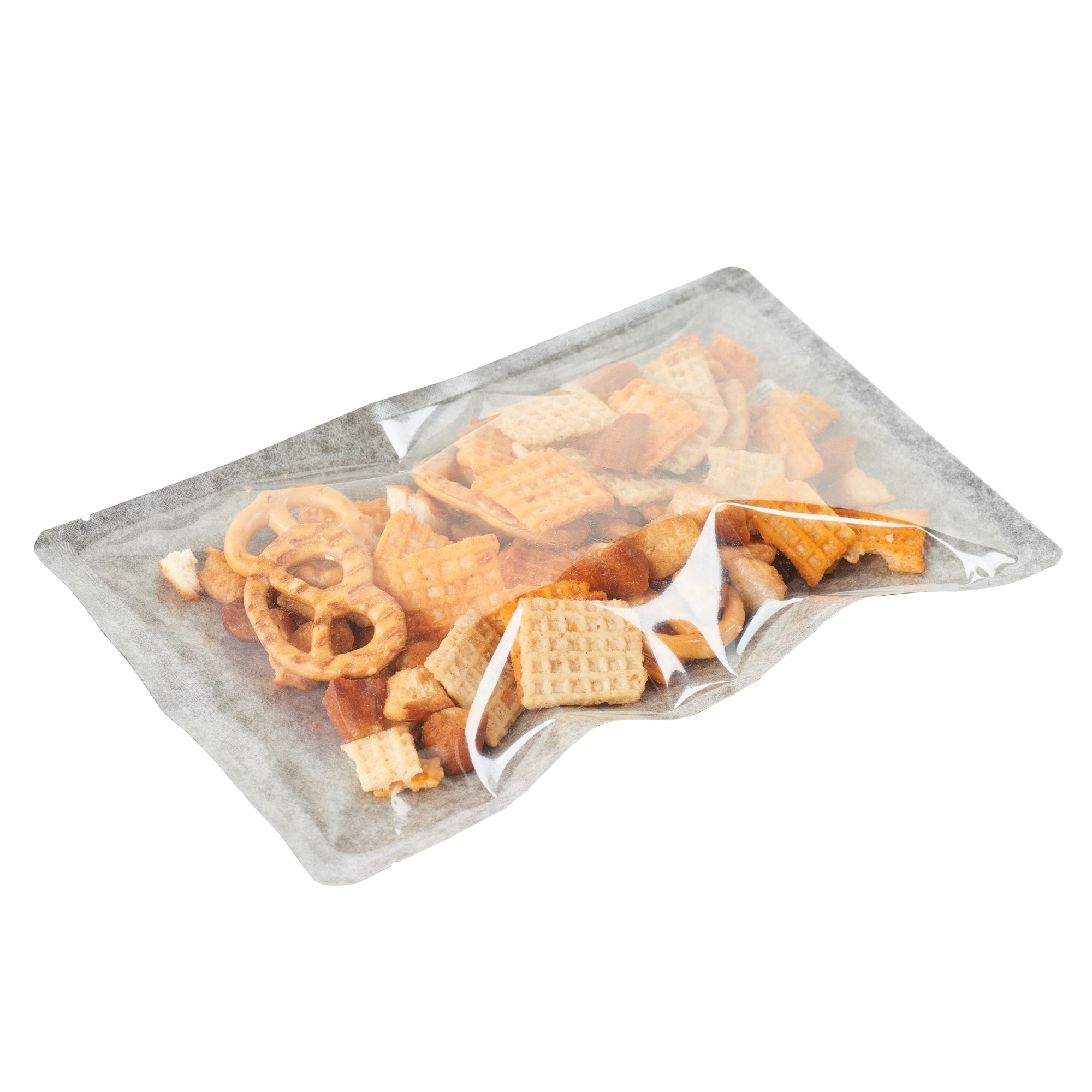 Bag Tek Black Plastic Small Sandwich and Snack Bags - Heat Sealable 8.25