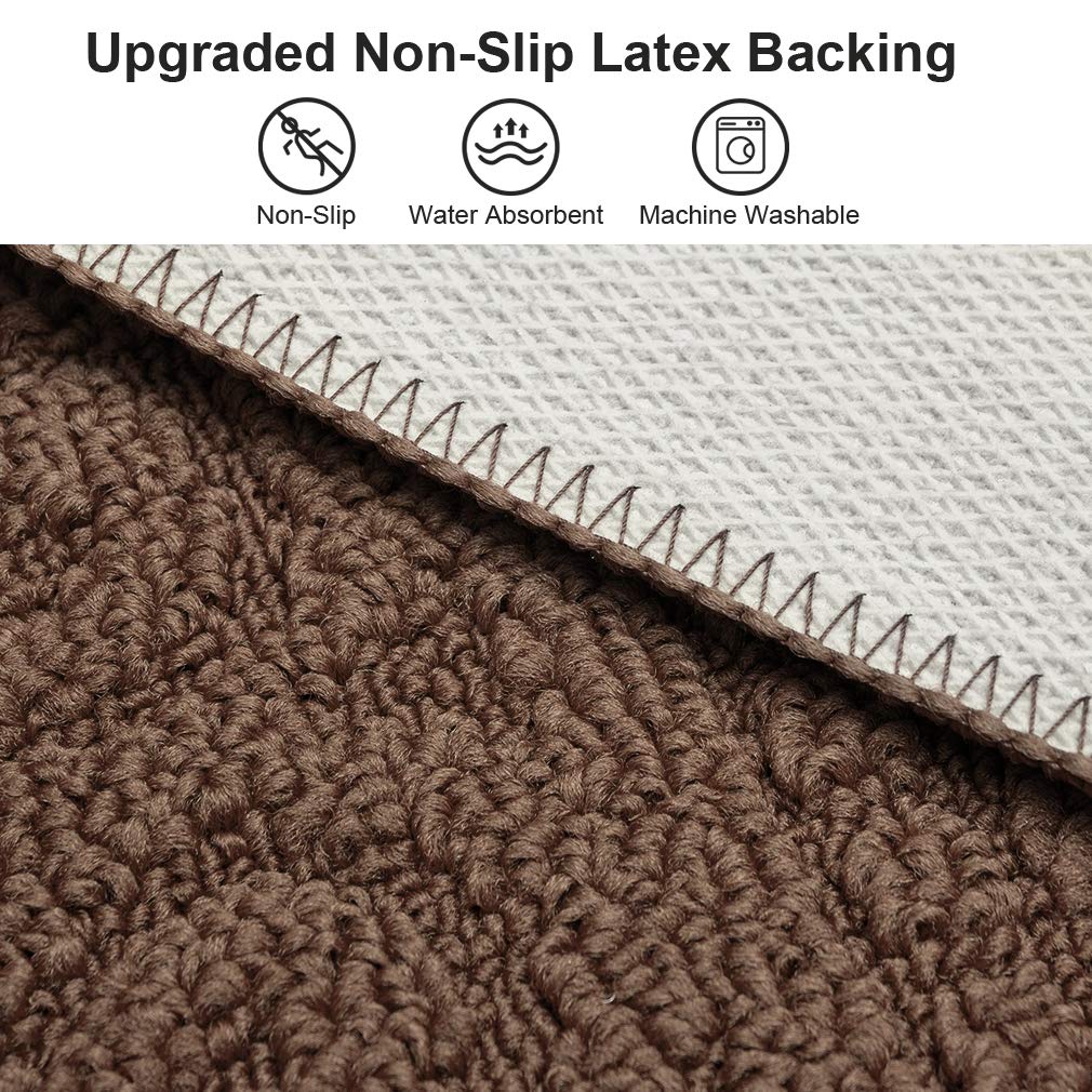 VANZAVANZU Non-Slip Kitchen Rugs 2 Pack - 31