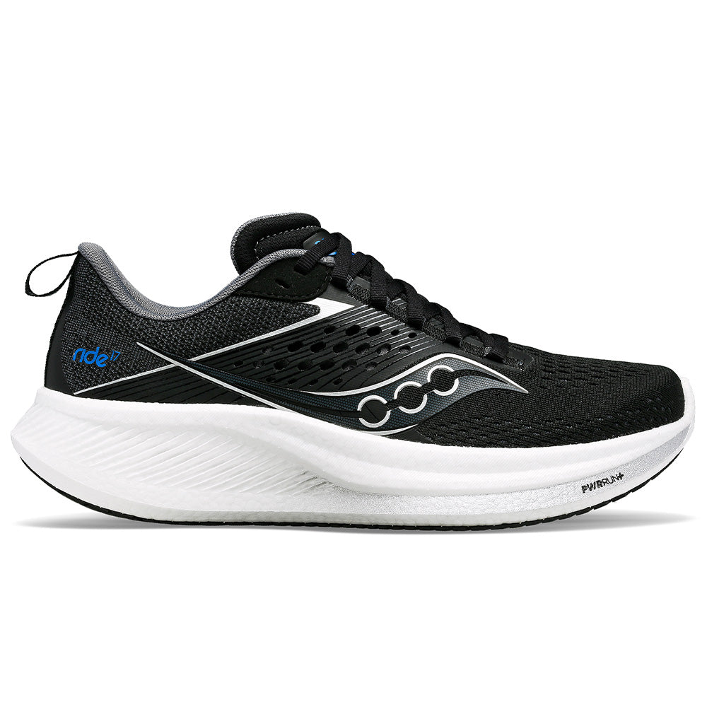 Men's Saucony Ride 17 Running Shoes - Lightweight Cushioned Sneakers for Men | Perfect for Road Running, Jogging & Daily Wear